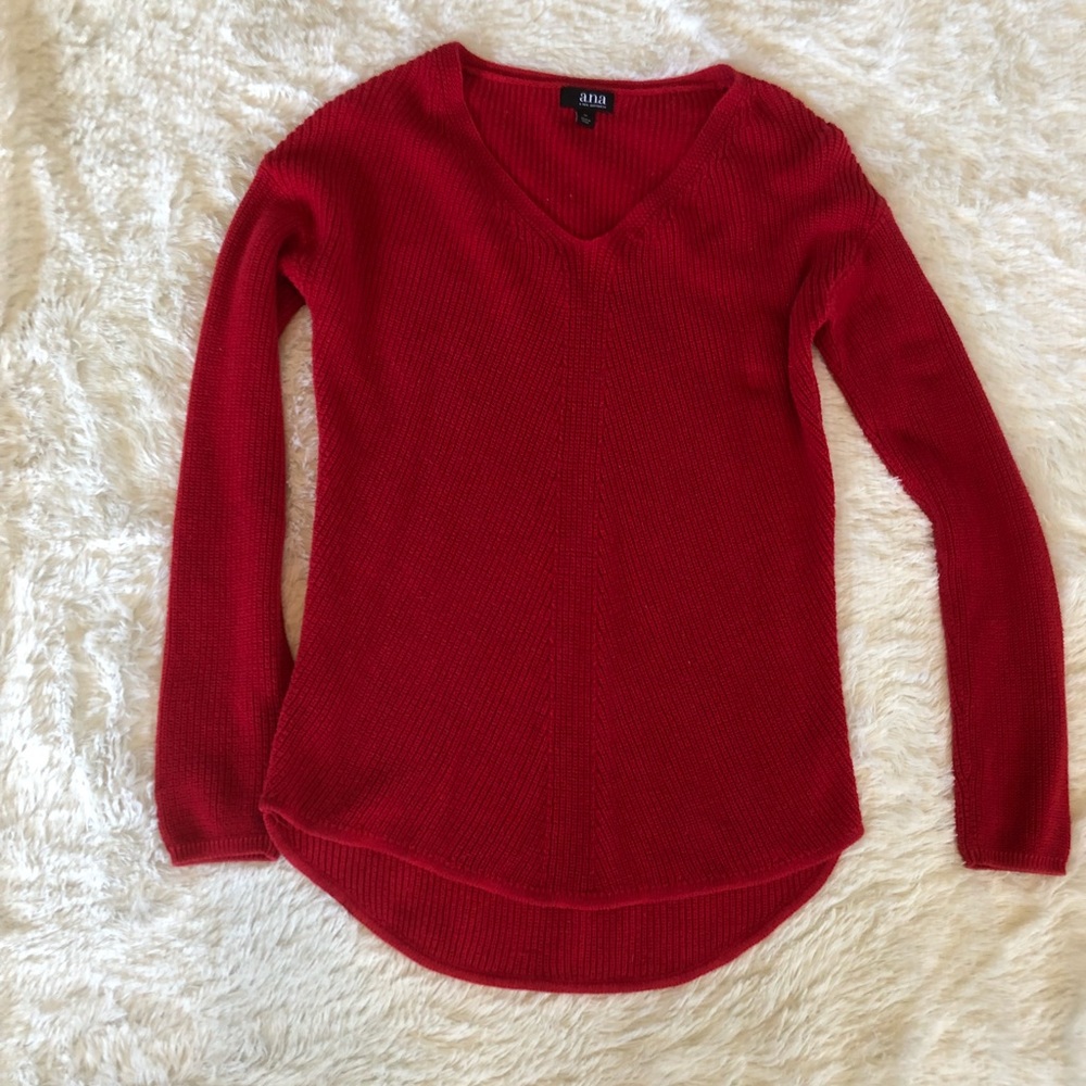 Oversized knit sweater